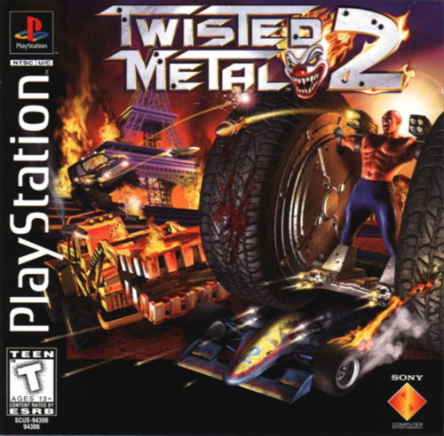 Twisted Metal 2 cover artwork